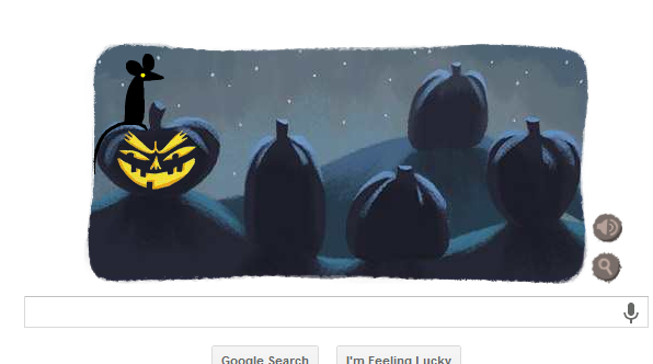 Halloween Google doodle tells the story of Jinx, the lonely ghost