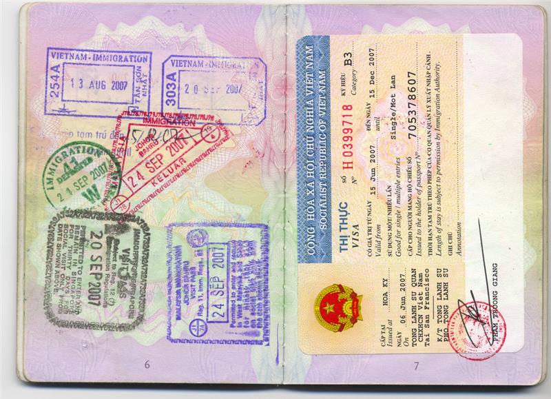 Vietnamese visa
