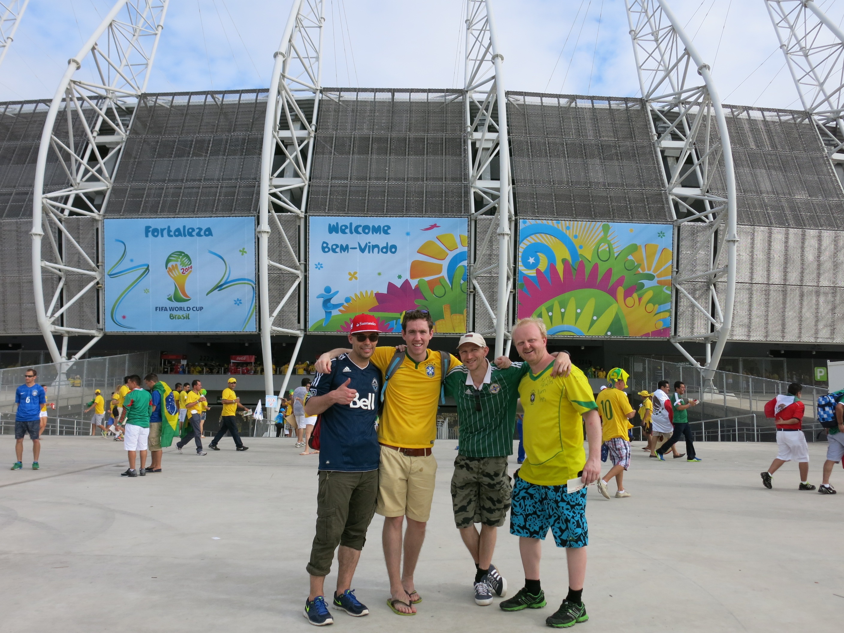 blogging about the FIFA world cup in Brazil