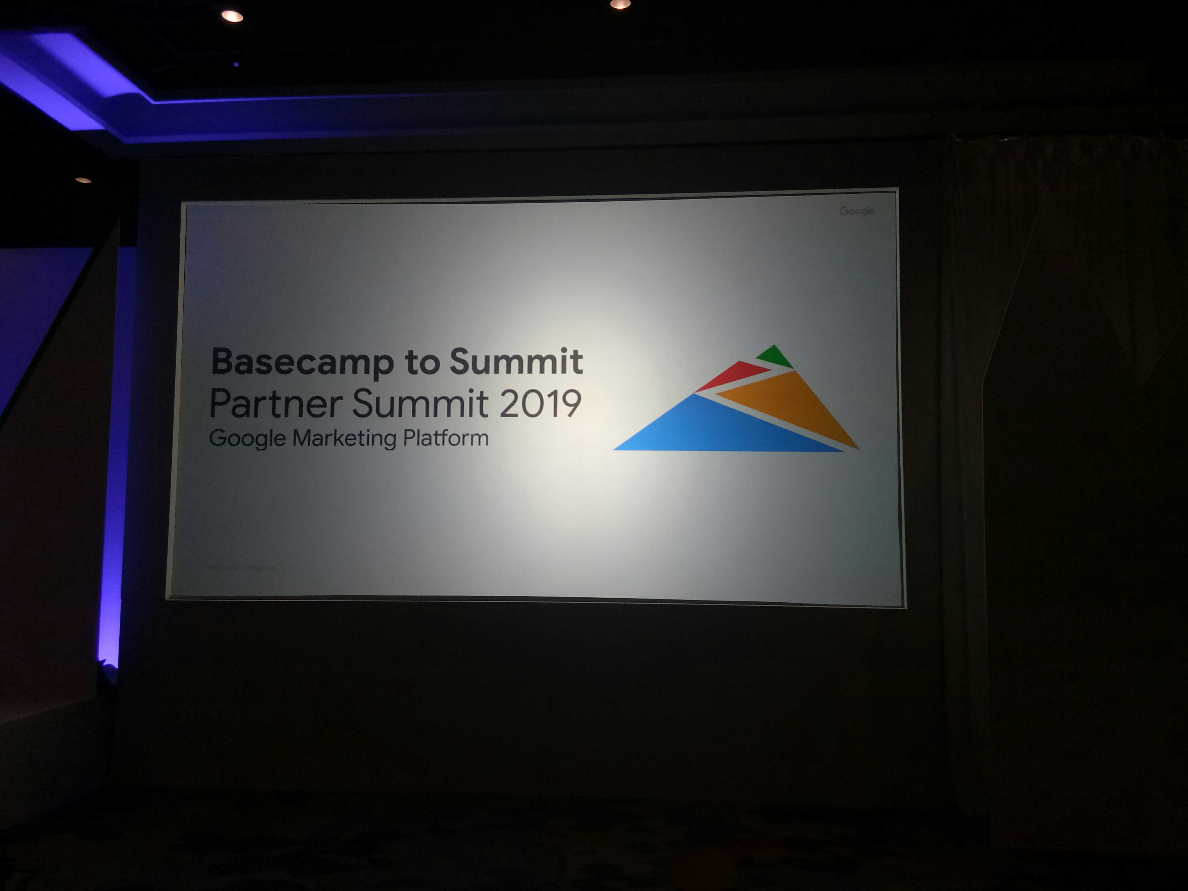 Basecamp to Summit - Google Marketing Platform Partner Summit 2019