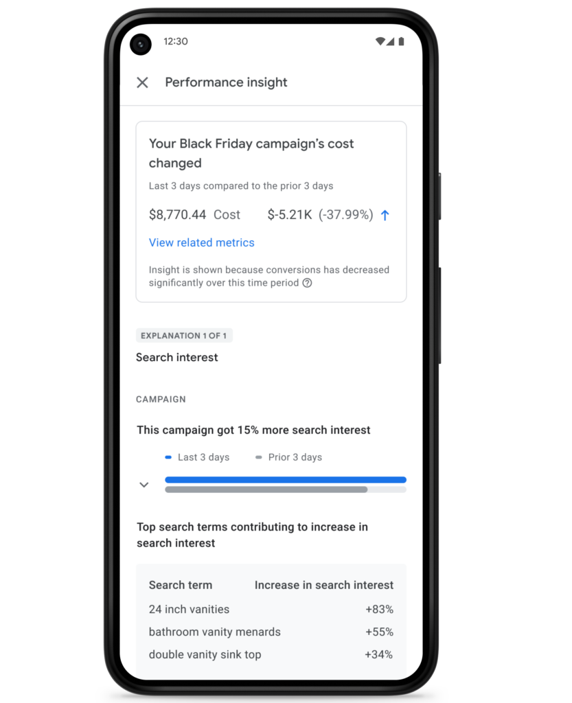 New Features Added to Google Ads Mobile App