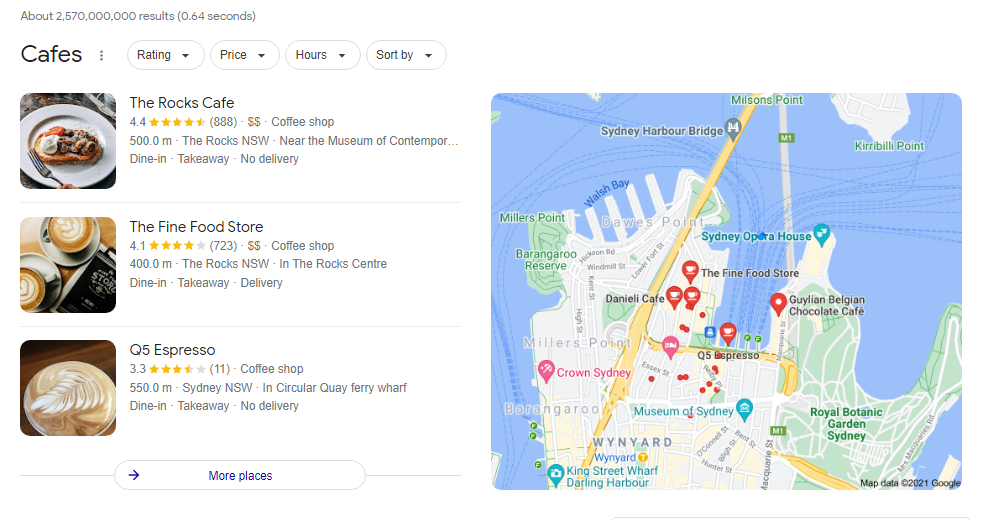 Google rolling out new map and local interface in search