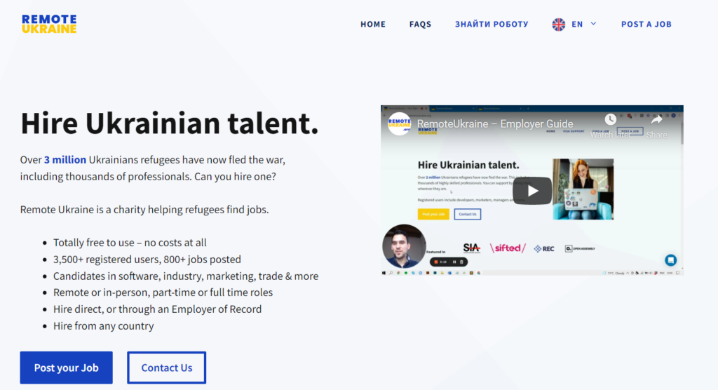 Remote Ukraine - How to support Ukraine as a digital marketer