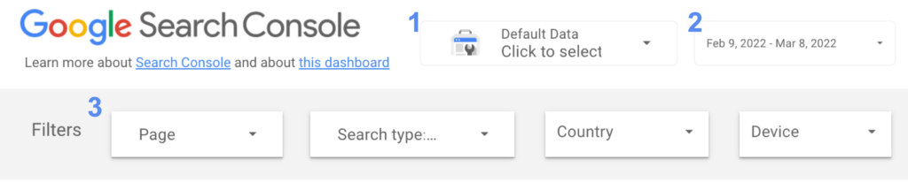 Added Search Console Insights to Google Data Studio