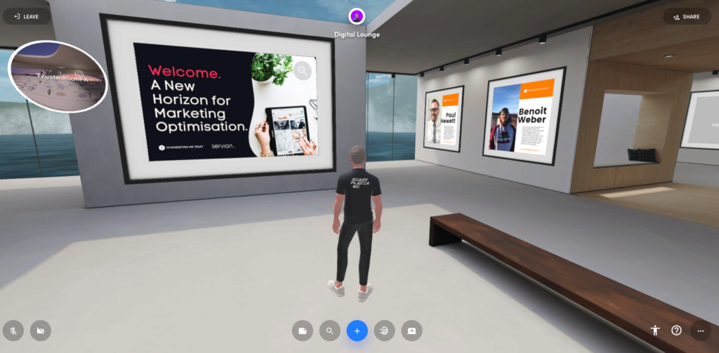 Join In Marketing We Trust's Spatial.io Metaverse Event